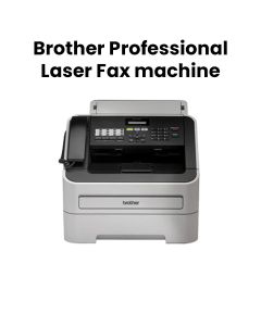 Brother FAX-2950 Fax Machine Compact All-in-One Laser Fax Machine with Built-in Handset