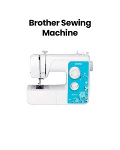Brother 14 Stitches Automatic Sewing Machine, For Automatic Needle Threading, Quick Stitch Selection, Free Arm Function - White - JS1410