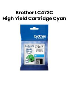 Brother Genuine High Yield Cartridge, Produces Bright, Accurate Cyan Tones, Crisp Color Images - Cyan - LC472C