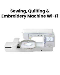 Brother Innov-is Sewing Quilting And Embroidery Machine, Advanced Needle Threader, Free Motion Mode - White - NV2700