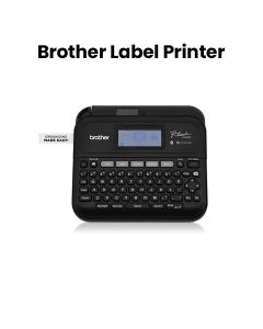 Brother PT-D460BT Bluetooth Laminated Label Printer | Up to 12mm Width | Compact & Portable | Intuitive Easy-to-use Keyboard