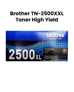Genuine Brother High-yield Toner Cartridge For Sharp, Consistent And Professional-quality Printing - Black - TN-2500XXL
