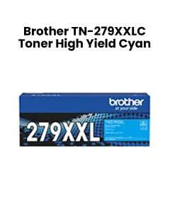 Genuine Brother High-yield Toner Cartridge For Sharp, Consistent And Professional-quality Printing - Cyan - TN-279XXLC