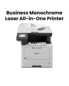 Brother Mono Laser Multifunction Printer, Wireless Connectivity, Fast Print Speed Up To 48 ppm - White - MFC-L5710DW