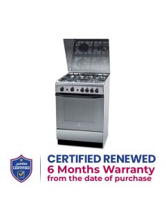 Indesit I6TG1G(X)GH/ 4G+G.Oven-S 60X60 CMS Cooking Range  