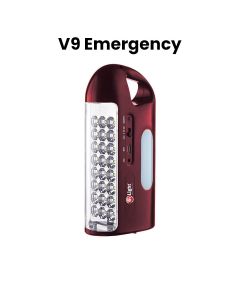 Mr. Light Rechargeable Emergency Light, High-Brightness LED Illumination, Adjustable Brightness Modes, Long Backup Performance - Brown - MR 670V9