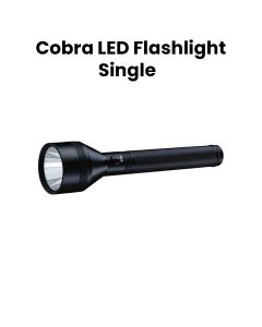 Mr. Light Cobra LED Flashlight, 2600mAh Lithium-Ion Battery, Up To 3.5 Hours Continuous Use - Black - GT25