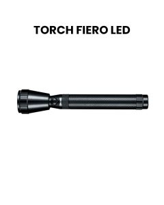 Mr. Light Rechargeable Fiero LED Flashlight Torch, IPX4/IPX5 Water Resistance, 200 To 300 Meter Beam Distance - Black - MR2011