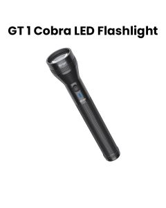 Mr. Light Cobra LED Flashlight, MC2 Opto Technology, Up To 50 Meters Beam Range - Black - GT1