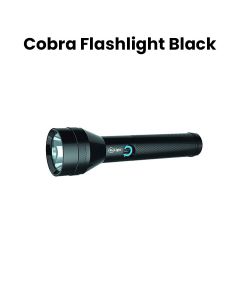 Mr. Light Cobra Flashlight, 600 Lumens Brightness, 1900 Meters Beam Range, 2000mAh Battery - Black - GT 5
