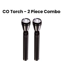 Mr. Light Cobra Torch Combo 2 Pieces, Water Resistant Design, Multiple Lighting Modes - Black - MR 3310-2