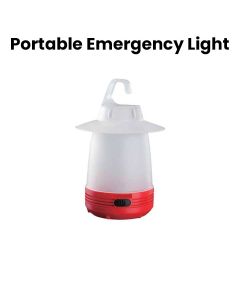 Mr. Light Portable Emergency Light, High-Brightness LED Illumination, Portable And Lightweight Design, Long Backup Performance - Red/White - MR 365