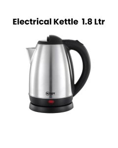 Mr. Light Electric Kettle 1.8L, 2200W Power Consumption, 360° Cordless Rotation, Auto Power Off - Grey - MR 2961