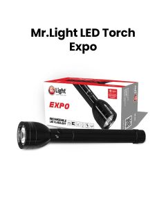 Mr. Light Torch Combo 5 Pieces, USB-C Charging Port, Rechargeable Lithium-Ion Battery, Adjustable Brightness - Black - MR3021