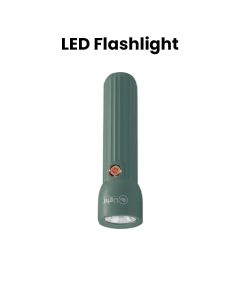 Mr. Light LED Flashlight, 800mAh Lithium-ion Battery, 20 Hours Runtime, USB Type-C Charging Port - Green Tint - MR GD001
