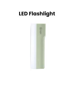 Mr. Light Rechargeable LED Flashlight, USB Type-C Charging, Up To 10 Hours Backup - Pista Green - MRGD003