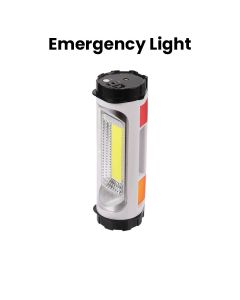 Mr. Light Emergency Light 4W, 250 Lumens Bright Output, 4–5 Hours Battery Backup, 10–12 Hours Charging Time - Multicolor - MR 340 APOLLO