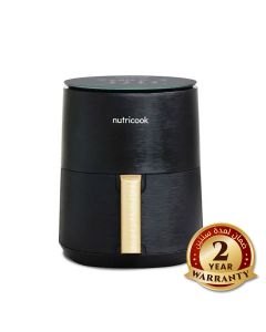 Nutricook 3L Air Fryer Mini – Compact Countertop Design, Rapid Hot Air Technology, Healthy Oil-Free Frying for Everyday Meals