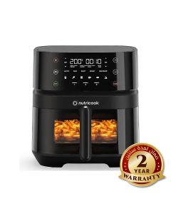 Nutricook Air Fryer 3 5.7L Digital Air Fryer, Large Capacity Oil-Free Fryer for Healthy Cooking | NC-AF357V