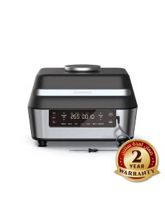 Nutricook Smart Indoor Grill & Air Fryer XL 8.5L, Large Capacity Digital Air Fryer Grill for Healthy Oil-Free Cooking | NC-AFG960