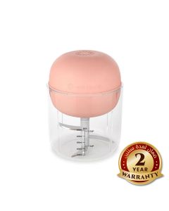 Nutricook Choppi Portable Rechargeable Chopper 500ml – Cordless USB Charging, Stainless Steel Blades, Compact Kitchen Prep Tool