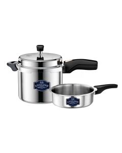 English Royal 5+3Ltr Pressure Cooker Combo | ERK 3530