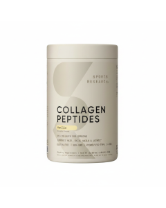 Sports Research Premium Hydrolyzed Collagen Peptides - Vanilla Bean | Sports Research 16.93oz