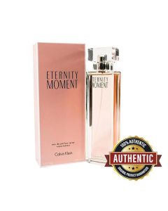 Calvin Klein Eternity Moment EDP 100ml Women's Floral Fragrance with Guava, Litchi, Peony, Passionflower & Musk Base | 088300139507