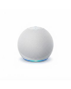 Amazon Echo (4th Gen) Smart Speaker with Alexa, Premium Sound, Smart Home Voice Control, Zigbee Hub, Bluetooth & Wi-Fi | White