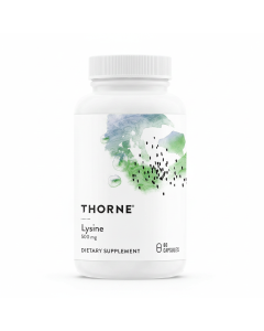 Thorne Lysine Supplement for Immune, Skin & Bone Health - Collagen Booster - 60 Capsules