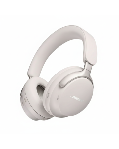 Bose QuietComfort Ultra Wireless Over-Ear Headphones, Noise Cancelling, Spatial Audio, Bluetooth, Up to 24-Hour Battery Life - White