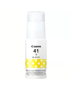 Canon GI-41 Yellow Ink Bottle, Genuine Canon Ink, 7700-Page Yield, Refillable Ink Tank System & PIXMA MegaTank Printer Compatibility | Yellow - 4549292169805