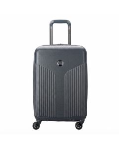 Delsey Comete 3.0 Hardside Expandable Luggage, 20 Inch Carry-On Spinner Suitcase, ABS/Polycarbonate Shell, Interlocking Zipper System | Graphite