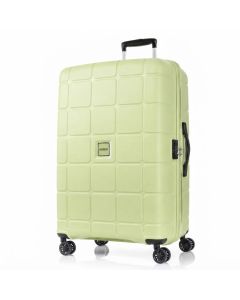 American Tourister Hundo 30-inch Check-in Suitcase, Expandable Hard-Shell Spinner Luggage, DuoSaf  Frozen Matcha