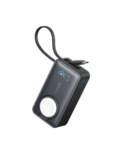 Anker MagGo Power Bank 10000mAh 35W with Apple Watch Fast Charging, MagSafe Compatibility & Portable Design | Black - A1657H11