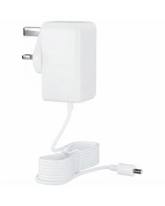 Amazon Power Adapter 30W for Echo Show 8 & Echo Show 11 (2025 Release), Replacement USB-C Charger, Fast Charging | Glacier White