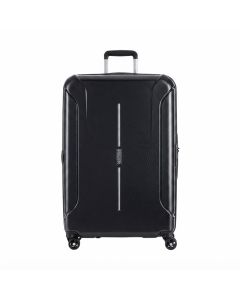 American Tourister Technum Expandable Cabin Suitcase, 4-Wheel Hard Shell Spinner, TSA Lock & Anti-Theft