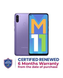 Samsung Galaxy M11 3GB+32GB Smartphone | Violet | SMM115FZLDXSG