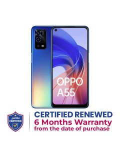 Oppo A55 4GB+128GB Smartphone | Rainbow Blue | CPH2325