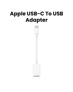 Apple USB-C To USB Adapter, Supports Sync And Charge, Connect Standard USB Devices - White - MJ1M2ZM/A