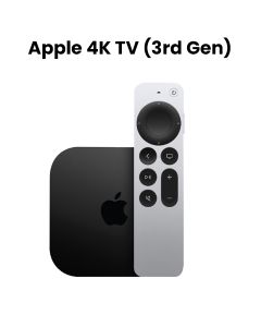 Apple Smart 4K TV Box With Wi‑Fi 64GB Storage, Dolby Atmos, A15 Bionic Chip, HDR10+ - Black - MN873AE/A