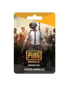 PUBG PIN 24000+8400 UC RETAIL