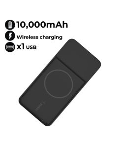 Belkin BoostCharge Magnetic Portable Wireless Charger 10,000mAh | BPD001BTBK