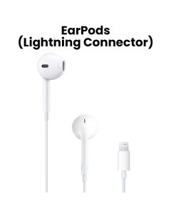 Apple Earpods With Lightning Jack, Slim And Lightweight Design, Premium-Quality, Stylish Finish, High Quality Audio Output - White - MWTY3ZM/A