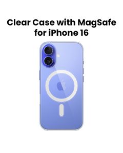 Apple Case With MagSafe For iPhone 16, Lightweight And Slim, Durable Protection, Clear Design - Clear - MA6A4ZM/A