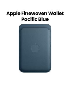 Apple FineWoven Wallet With MagSafe, Lightweight And Ultra Portable Design, Strong Inbuilt Magnets - Pacific Blue - MT263ZM/A