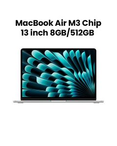 Apple MacBook Air 8GB RAM 512GB SSD 13 Inch, M3 Chip, 8-Core CPU And 10-Core GPU, Liquid Retina Display - Space Gray - MRXR3AB/A