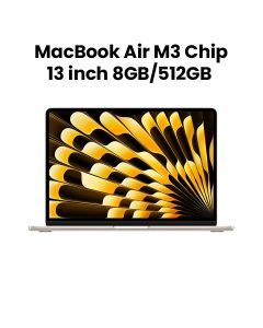 Apple MacBook Air 8GB RAM 512GB SSD 13 Inch, M3 Chip, 8-Core CPU And 10-Core GPU, Liquid Retina Display - Space Gray - MRXU3AB/A