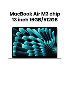 Apple MacBook Air 16GB RAM 512GB SSD 13 Inch, M3 Chip, 8-Core CPU And 10-Core GPU, Liquid Retina Display - Space Gray - MXCT3AB/A