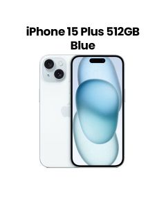 Apple iPhone 15 Plus 256GB ROM Dual SIM 5G Smartphone 6.7 Inch, Classic And Compact Design, Touch ID Fingerprint Sensor - Blue - MU1P3AA/A